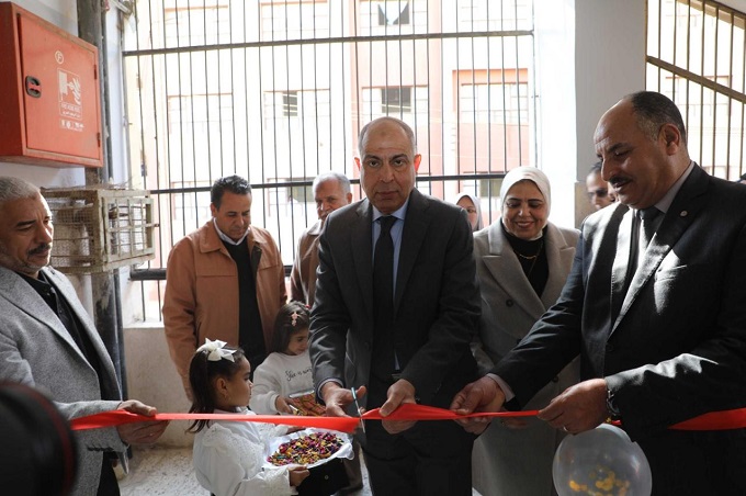 محافظ المنيا يفتتح أعمال تطوير مدرسة النور للمكفوفين بتكلفة 17 مليون جنيه 